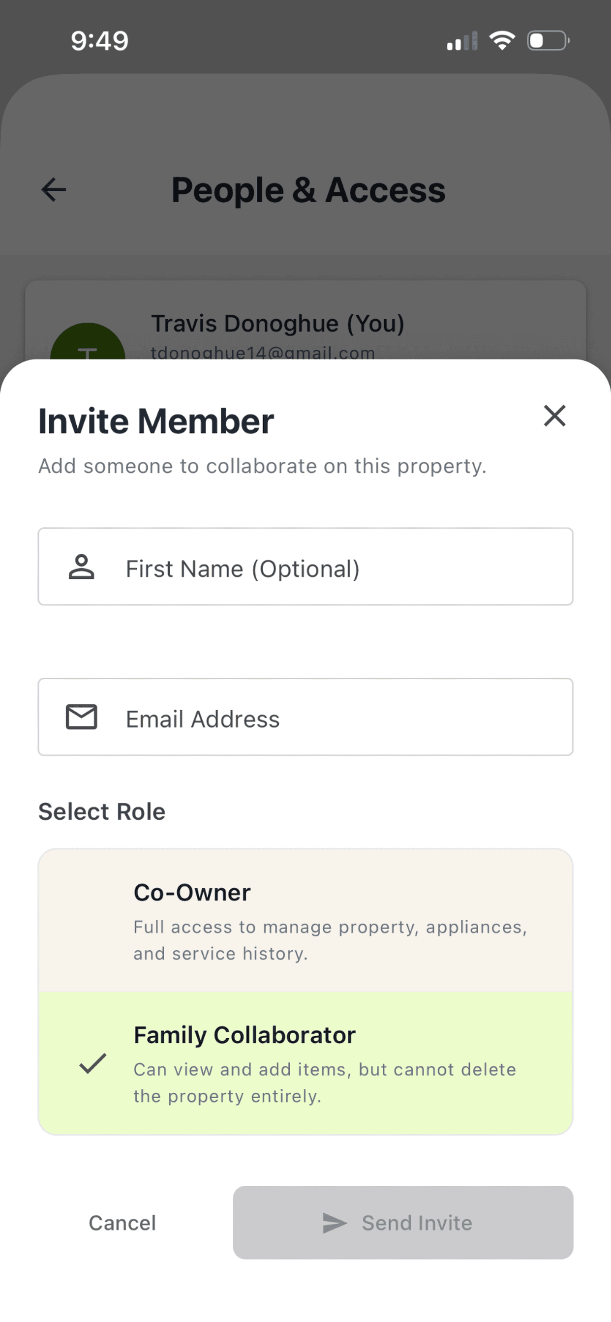 Family sharing giving household members access to the same Home Graph